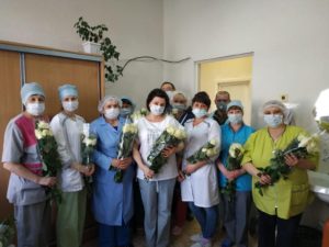 ЦВЕТЫ ДЛЯ МЕДИКОВ