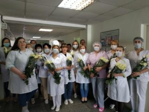 ЦВЕТЫ ДЛЯ МЕДИКОВ