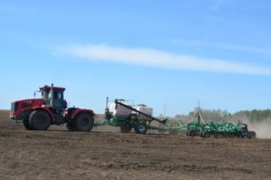 Идет посев ячменя