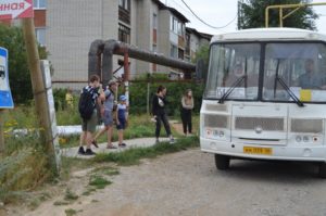 Остановка в Патрушах