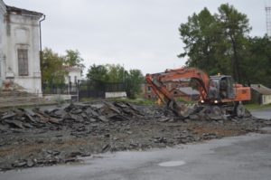 Начало реконструкции исторического центра