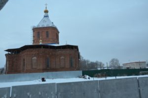 Храм во имя архангела Михаила в поселке Бобровском