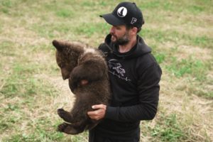 Вот таким Потапыч приехал на Урал летом