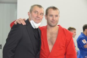 И. В. Демидов с чемпионом