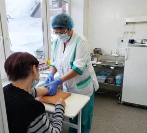 Кровь на антитела