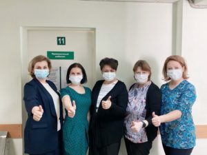 Коллектив управления образования Сысерти после вакцинации