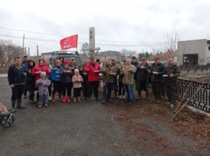 Субботник в Сысерти