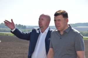 Губернатор в Патрушах