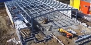 Строительство ледового дворца