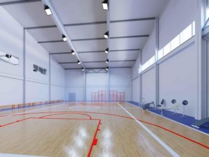 Строительство ледового дворца