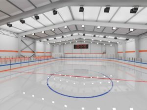 Строительство ледового дворца