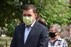 Е. В. Куйвашев в Каменск Уральском