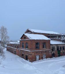 Старый завод зимой