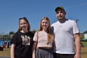 Гости из Миасса, Александра и Илья Зудины и Евгения Мурдасова