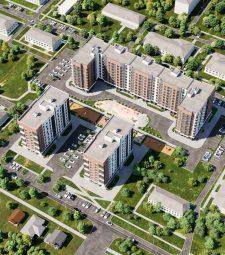 Эскизный проект застройки старых двухэтажек Сысерти