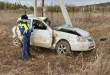 ДТП с участием нетрезвого водителя вблизи Арамили